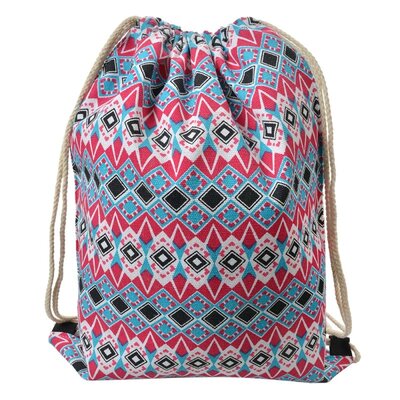 Clayre & Eef Backpack Geometric red/blue