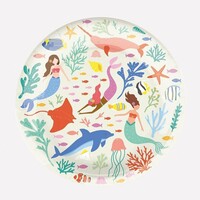 My Little Day Paper Plates Set of  8 Mermaids