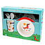Children's Melamine Dinner Set Sunny Sausage Dog (5 pieces)