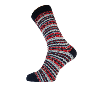 Gemjar Socken Men Wollmix Nordic blue/red/white