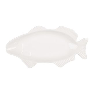 Clayre & Eef Schale Fish white