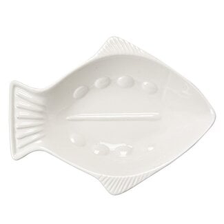 Clayre & Eef Schale Fish white small