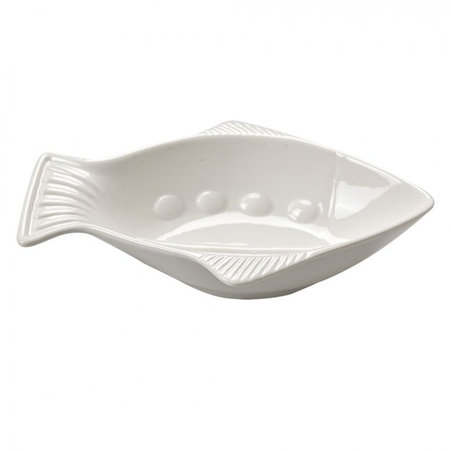 Bowl Fish white small