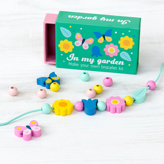 Wooden Bracelet Kit In My Garden
