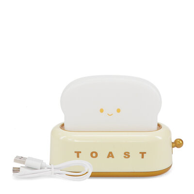 Rex London Nightlight USB Rechargeable Kawaii Toaster