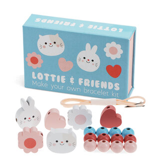 Rex London Holz Armband Kit Lottie and Friends