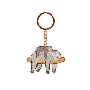 Sass & Belle Keyring Enamel Sloth