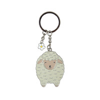 Sass & Belle Keyring Enamel Sheep