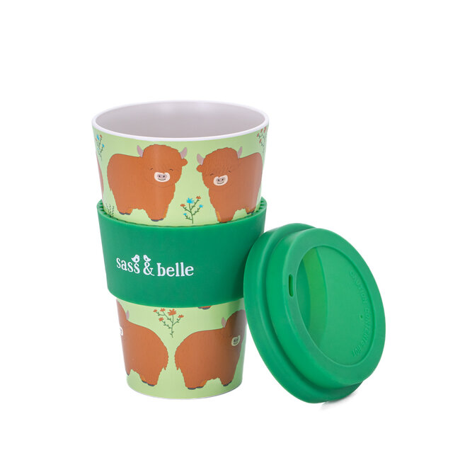 Coffee-to-go Highland Cow