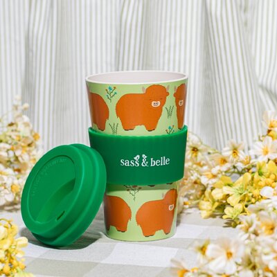 Sass & Belle Coffee-to-go Highland Cow