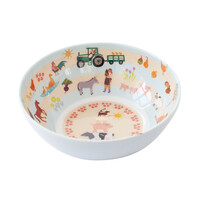 Overbeck and Friends Melamine Bowl My Little Farm