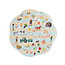 Overbeck and Friends Melamine plate My Little Farm small