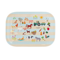 Overbeck and Friends Melamin Servierteller My Little Farm