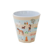Overbeck and Friends Melamine cup My Little Farm