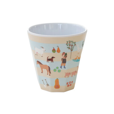 Overbeck and Friends Melamin Becher My Little Farm