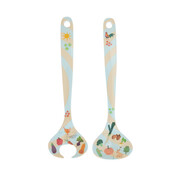 Overbeck and Friends Melamine salad servers My Little Farm