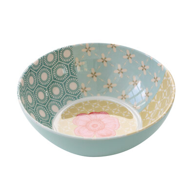 Overbeck and Friends Melamine Bowl Sunday Rose
