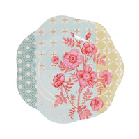 Overbeck and Friends Melamin Teller Sunday Rose small