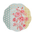 Overbeck and Friends Melamine plate Sunday Rose
