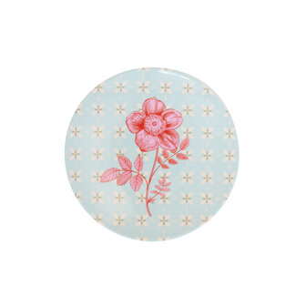 Overbeck and Friends Melamin Teller Sunday Rose mini