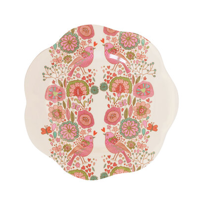 Overbeck and Friends Melamine plate Merle large