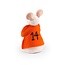 Felt Decoration Muis met Voetbal