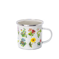 Sass & Belle Mug Enamel Vintage Flowers