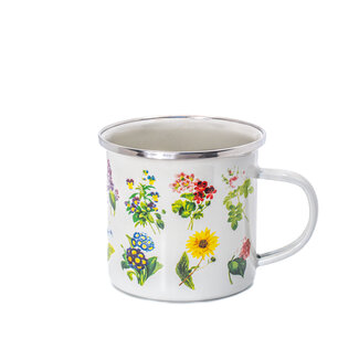 Sass & Belle Becher Emaille Vintage Flowers