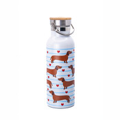 Sass & Belle Water Bottle Sausage Dog