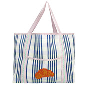 Talking Tables Recycled Tote Bag Woven Croissant