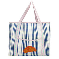 Talking Tables Recycled Tote Bag Woven Croissant