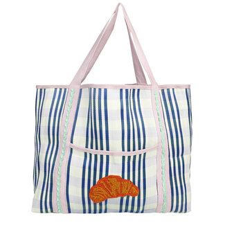 Talking Tables Recycles Tote Bag Woven Croissant