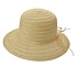 Clayre & Eef Straw Hat Dots brown - Copy
