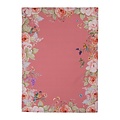Clayre & Eef Tea towel Flowers pink
