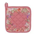 Clayre & Eef Potholder Flowers pink
