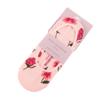 Miss Sparrow Invisible Footsie Bamboo Botany Study dusky pink