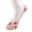 Invisible Footsie Bamboo Strawberries dusky pink