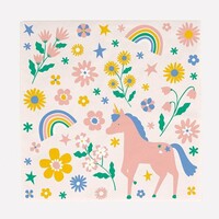 My Little Day Paper Napkins Enchanted Unicorn