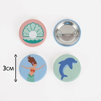 My Little Day Badges Mermaid