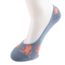 Invisible Footsie Bamboo Octopus denim