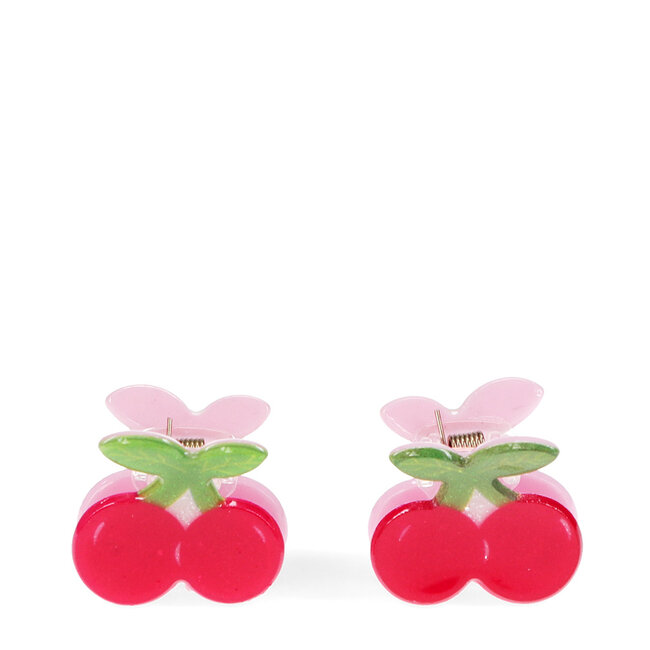 Hair Claw Clips Cherry Set of 2