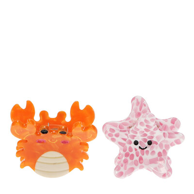 Rex London Haarklammern Sea Creatures Set of 2