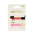Haarclips Cats Set of 2