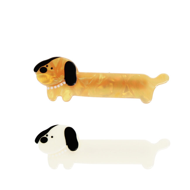Haarclips Sausage Dogs Set of 2