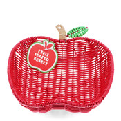Rex London Woven Basket Summer Fruit Apple