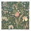Papierservietten Flowers green pink