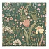 Clayre & Eef Paper napkins Flowers green pink