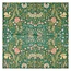 Paper napkins Flowers green pink
