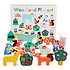 Rex London Spiel-Set mit Holztieren Woodland