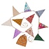 Sjaal met Verhaal Sari-Bunting large multicolor